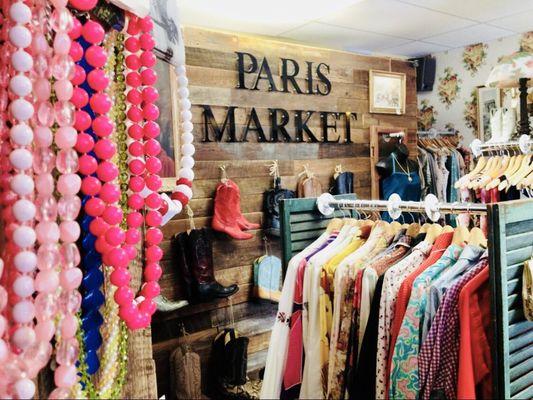 Vintage boutique inside Adjectives Market, Winter Park Village