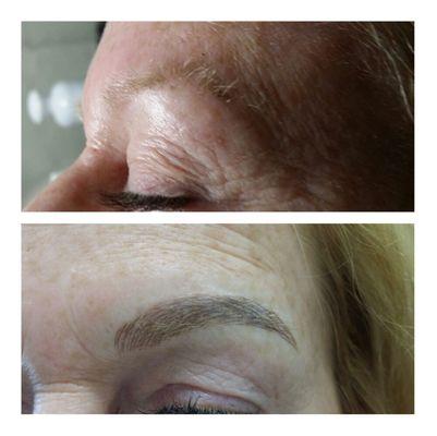 Permanent make up
Eyebrows (microblading )