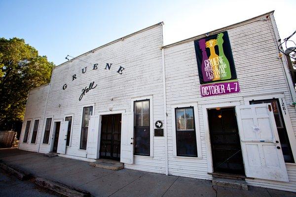 The famous Gruene Hall!