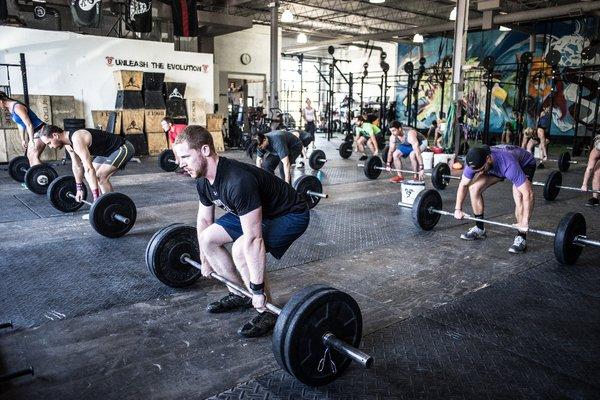 WOD class @ New Species CrossFit in Royal Oak, Mi