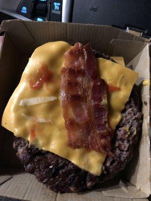 My bacon quarter pounder ordered at 10:50pm july 20th