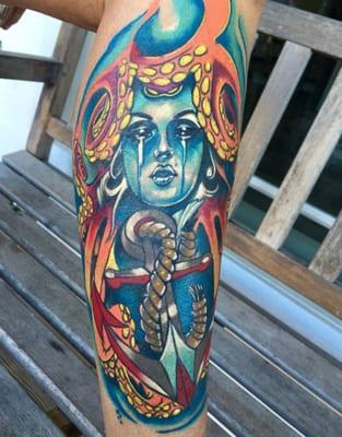 Custom Sea Goddess by Mark Nicholas.