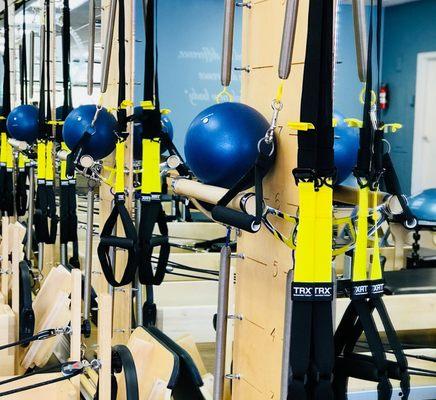 TRX straps to enhance your workout!