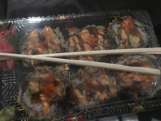 I'm a sushi fanatic, and just ordered $70 worth of sushi rolls for dinner. This is a joke right? 18 pieces for $70?! Definitely not worth it