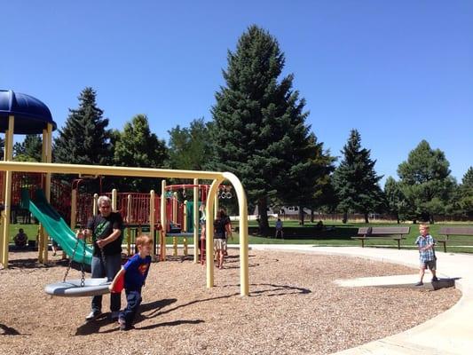 Playground area conveniently located off of Wasatch Boulevard.