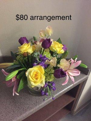 An arrangement my grandmother received from this florist.