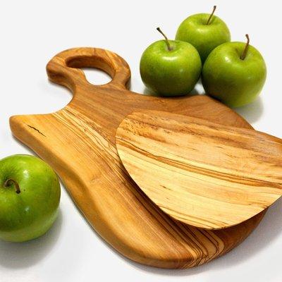 Olive wood serving boards