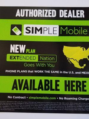 Simple Mobile Authorized Dealer