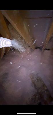 Blow in insulation