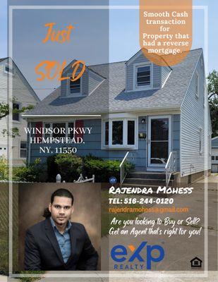 House sold at Windsor Parkway Hempstead, NY