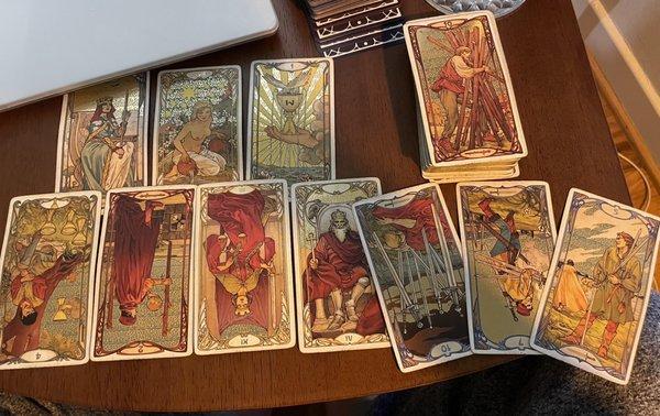 The Tarot Cards I pulled on Athena show that she's a deceiver & a cheat.