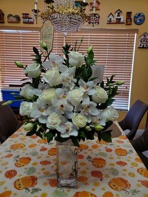 Flower arrangement.