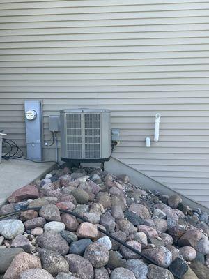 13 seer AC install