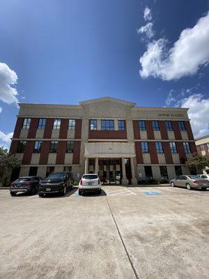 Front entrance to building 54.