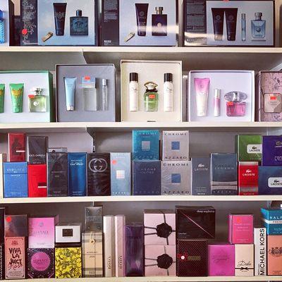 A variety of colognes and perfumes for all your needs :)