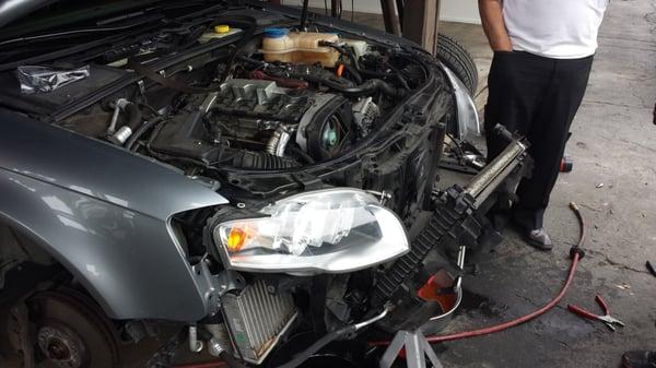 Audi a4 timing belt, no problem!