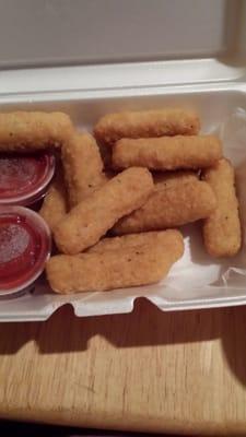 12 mozzarella sticks