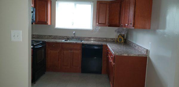 Spacious apartments with large kitchens. Electric range, microwave, dishwashers & frost free refrigerator/freezer.