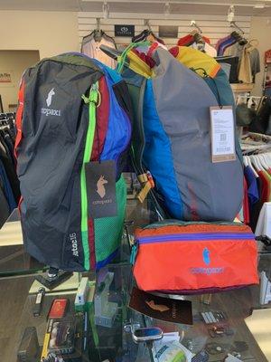 Cotopaxi bags and packs