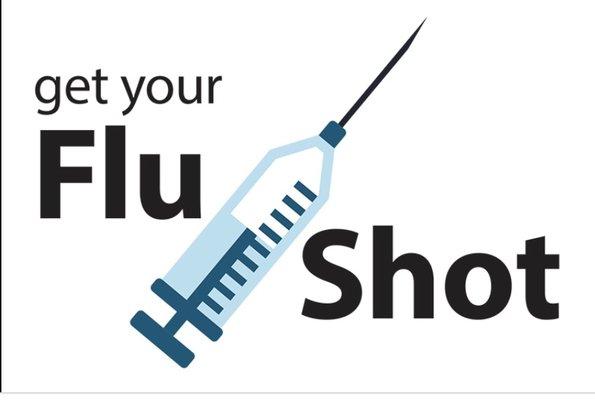 Flu vaccines and Pneumonia vaccines available