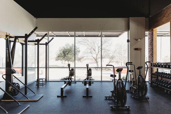 One of the things that sets us apart is our on-site fitness center used for strength and conditioning during training.