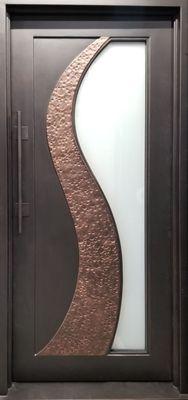 Artistic Thermal Break Iron Entry Door from Midwest Iron Doors