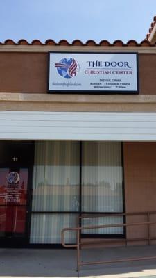 Front Entrance of The Door