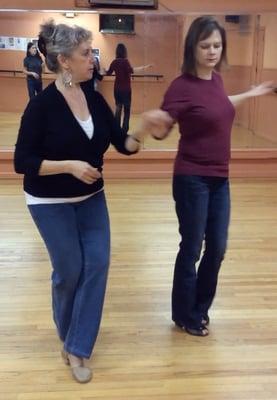 Latin dancing in Bergen County NJ.  Instructor Lisa Skates