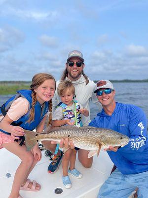 Kids fishing trips