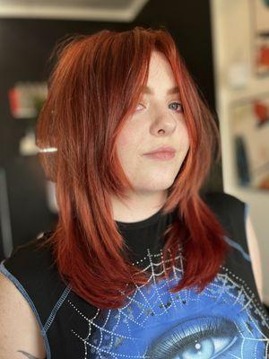 Red / Copper hair by Ashton