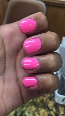 Gel manicure