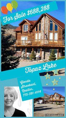 1898 Austin Street, Gardnerville setting on 1.1 acre over looking Topaz Lake