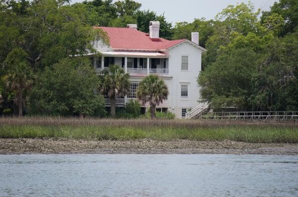 Big Chill house, Beaufort River