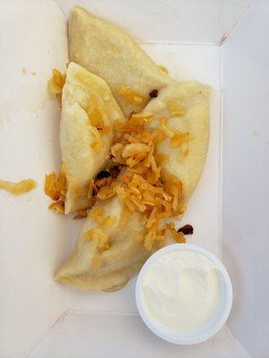 Mushroom + Sauerkraut Pierogi