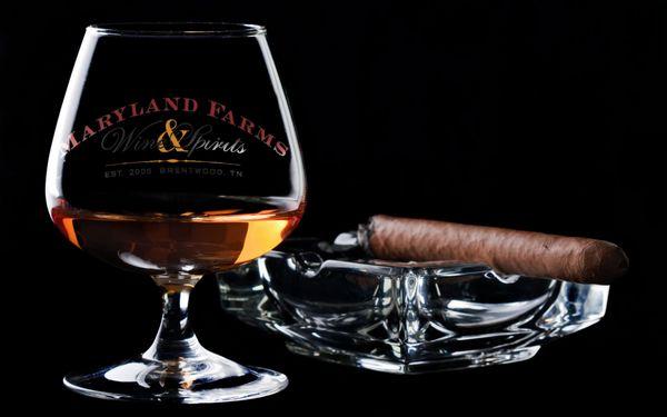 Great selection of spirits and wines and cigars, as well!