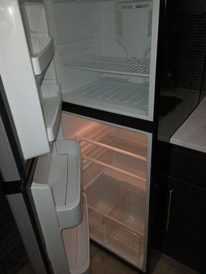 Full sized refrigerator.