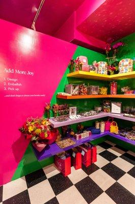 Add More Joy with our customization and candy wall