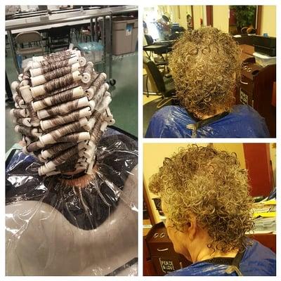 A perm done by Nooria