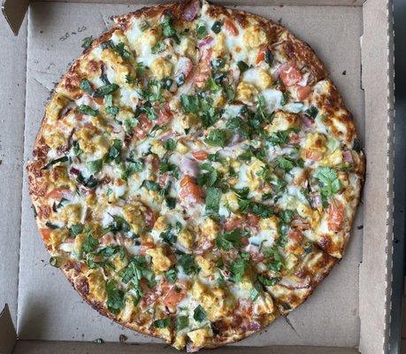 Chicken Tikka Masala Pizza