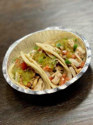 Chicken tacos