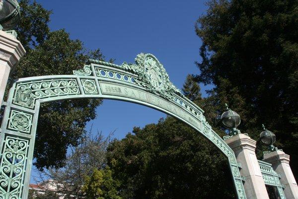 Sather Gate, Cal Berkeley