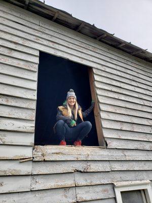 Barn photo booth!