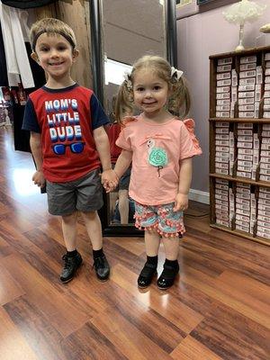 We have tap shoes for all ages in stock!