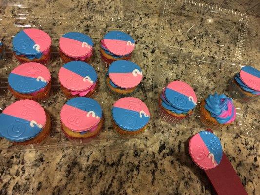 Gender Reveal Cupcakes... Who am I ??