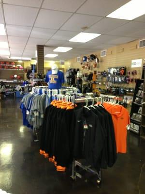 Stillwater High School gear as well.