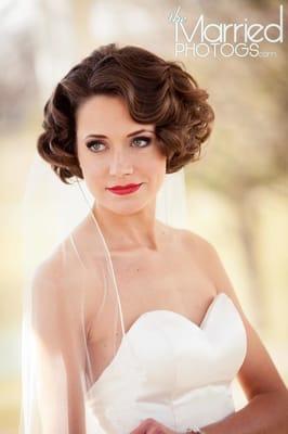 Bridal Client Annie Berling Hackman, shot at Pinecrest Golf Course, 2013