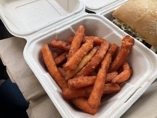 Sweet potatoe fries