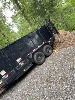 10 yard mulch delivery