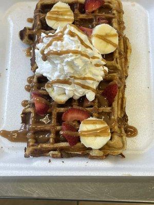 Protein waffles