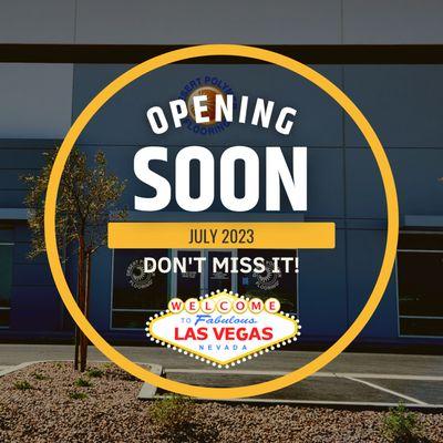 Desert Polymer Flooring Las Vegas Showroom grand opening July 2023!